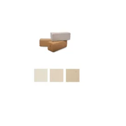 Tonmasse W 4015, weiß, grob schamottiert