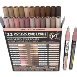 TOOLI-ART Acrylmarker Sets, extra feine Spitze 0,7 mm
