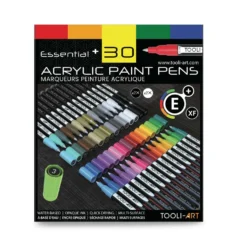 TOOLI-ART Acrylmarker Sets, extra feine Spitze 0,7 mm