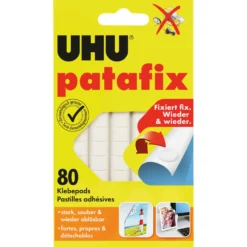 UHU® patafix wieder ablösbare weiße Klebepads