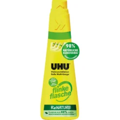UHU® VIELZWECKKLEBER flinke flasche ReNATURE ohne Lösungsmittel