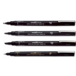 uni-ball pin Fine Line, Keil- & Brush-Spitzen