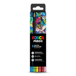 UNI POSCA Farbstifte-Set