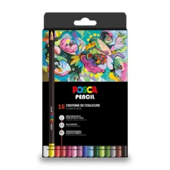 UNI POSCA Farbstifte-Set