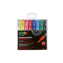 UNI POSCA Marker PC-1MC, 8er-Sets