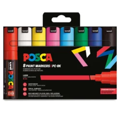 UNI POSCA Marker-Set PC-8K
