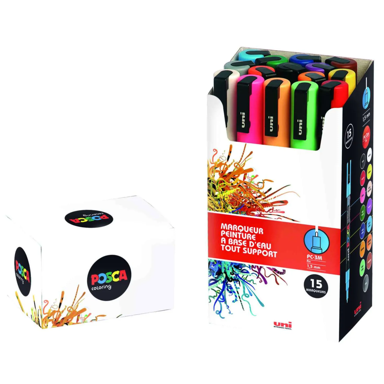 UNI POSCA PC-3M Marker-Sets