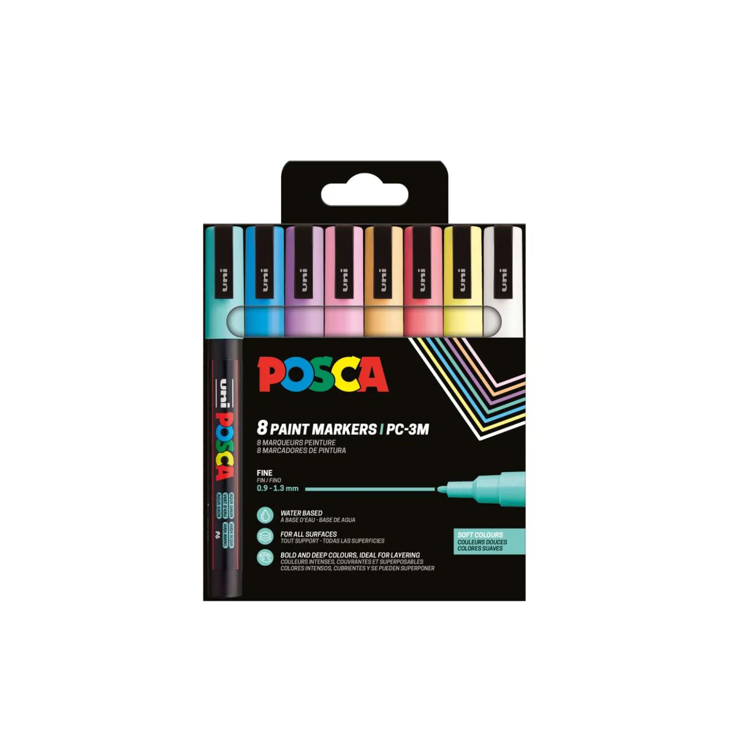 UNI POSCA PC-3M Marker-Sets