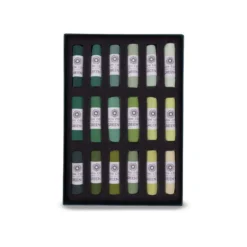 UNISON COLOUR Soft-Pastellkreiden, 18er-Sets, ganze Kreiden