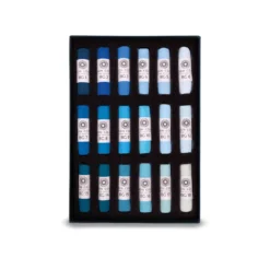 UNISON COLOUR Soft-Pastellkreiden, 18er-Sets, ganze Kreiden