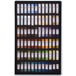 UNISON COLOUR Soft-Pastellkreiden, 72er-Sets, ganze Kreiden