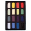 UNISON COLOUR Soft-Pastellkreiden, 16er-Sets, halbe Kreiden