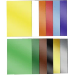 URSUS® Bastelmappe Glanzpapier gummiert 80 g/qm