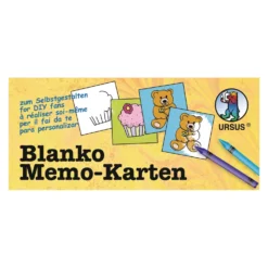 URSUS® Blanko Memo-Karten