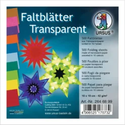 URSUS® Faltblätter Transparentpapier Sortimente