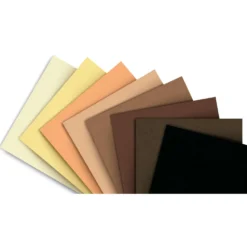 URSUS® Tonpapier-Sortiment "Braunton"