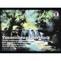 URSUS® Tonzeichenpapier-Block, schwarz