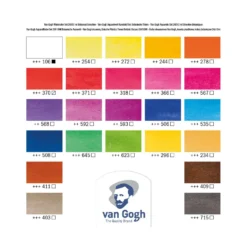 Van Gogh Aquarellkasten - Botanik