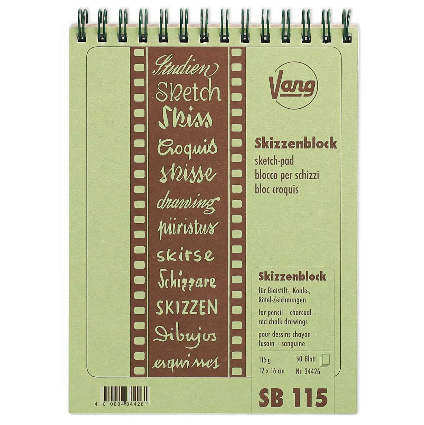 Vang Skizzen Spiralblock