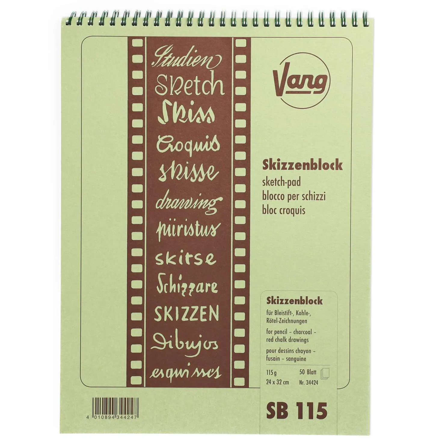 Vang Skizzen Spiralblock