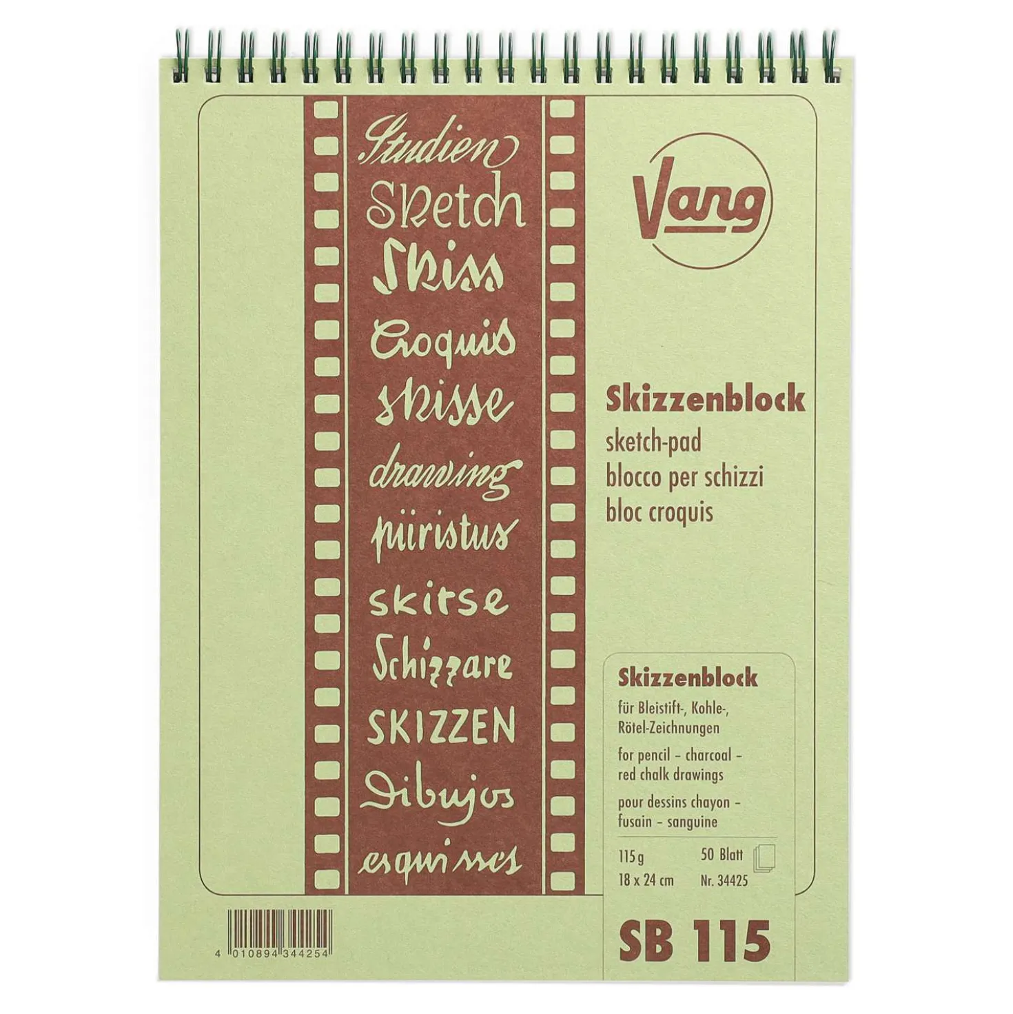 Vang Skizzen Spiralblock