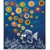 VIVA DECOR Universal-Schablone BLOB PAINT, Fisch