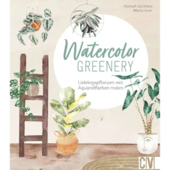 Watercolor greenery