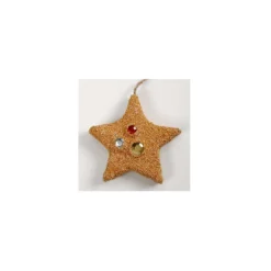Weihnachtsanhänger aus Pappmaché