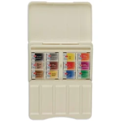 WHITE NIGHTS™ extrafeine Aquarellfarbe "Animalistic", 12er-Set