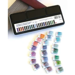 WHITE NIGHTS™ Künstler-Aquarellkasten granulierende Farben