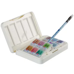 WHITE NIGHTS™ Künstler-Aquarellfarben-Set Granulating and Earth