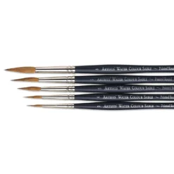 WINSOR & NEWTON™ Artists Water Colour Kolinsky-Aquarellpinsel Spitzer Rundpinsel