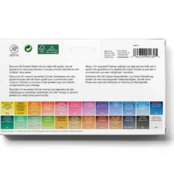 WINSOR & NEWTON Cotman™ Aquarellfarben Painting Box PLUS, 25-teilig