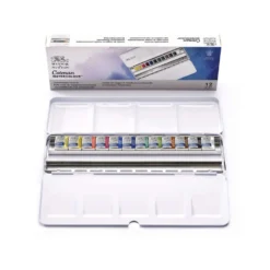 WINSOR & NEWTON Cotman™ erweiterbarer 12-teiliger Reisekasten