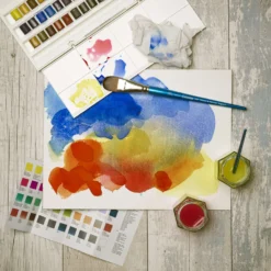 WINSOR & NEWTON Cotman™ Studio Aquarellfarben-Set, 46-teilig