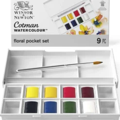 WINSOR & NEWTON Cotman™ Themen-Sets mit 8 halben Näpfchen