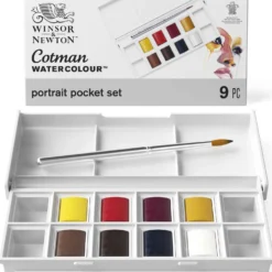 WINSOR & NEWTON Cotman™ Themen-Sets mit 8 halben Näpfchen