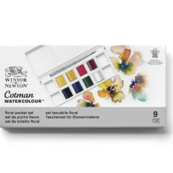 WINSOR & NEWTON Cotman™ Themen-Sets mit 8 halben Näpfchen