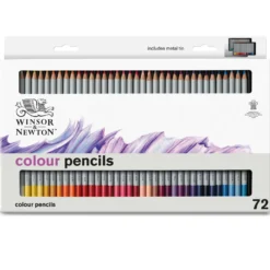 WINSOR & NEWTON™ Farbstift-Set, 72 Stifte