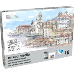 WINSOR & NEWTON™ Mixed Media Urban Sketching Set