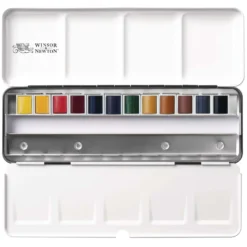 WINSOR & NEWTON™ Professional WATER COLOUR™ BLACK BOX, 12-teiliges Aquarellset