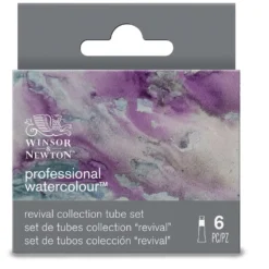 WINSOR & NEWTON™ Professional Watercolour™ Revival Collection Tubenset – 6 x 5 ml