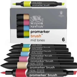 WINSOR & NEWTON™ promarker brush™ 6er Sets