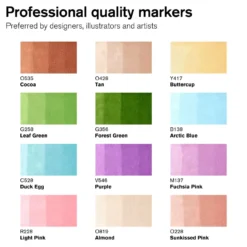 WINSOR & NEWTON™ promarker™ themenbasierte 12er-Sets
