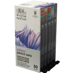 WINSOR & NEWTON™ Studio Collection Farbstift-Set, 50 Stifte